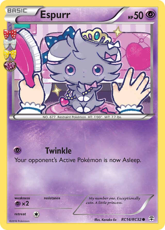 Espurr Generations Radiant Collection RC14/RC32 Common