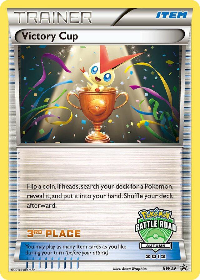 Victory Cup [Autumn 2011 stamp] BW Black Star Promos BW29 PROMO