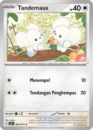 Tandemaus (Clay Burst 063/071)