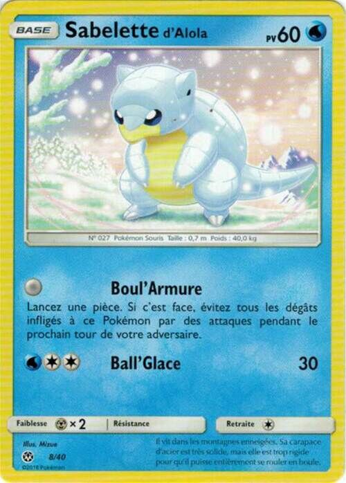 Alolan Sandshrew McDonald's Collection 2018 (French 8/40 —