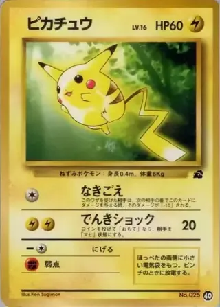 Pikachu (Intro Pack (Bulbasaur) 40)
