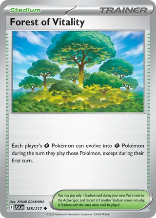 Forest of Vitality (Ascended Heroes 188/217)