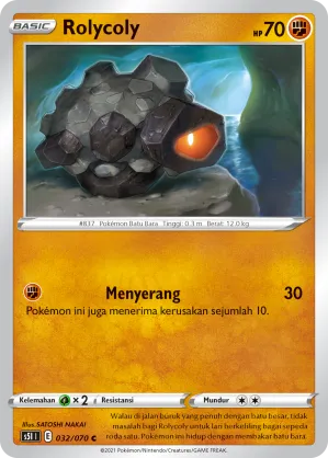 Rolycoly (Single Strike Master 032/070)