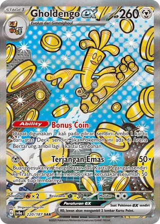Gholdengo ex (Terastal Festival ex 220/187)
