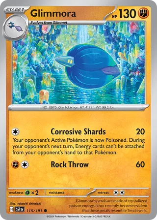 Glimmora (Surging Sparks 115/191)