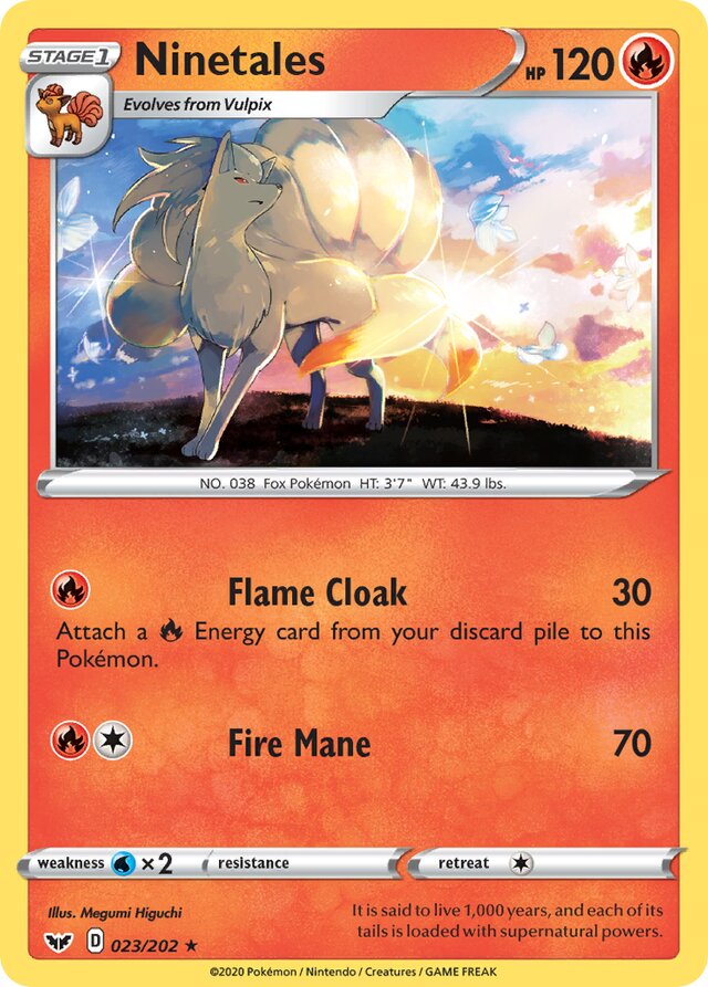 023/202 Ninetales SSH Rare