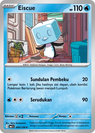 Eiscue (Mega Evolution 044/126)