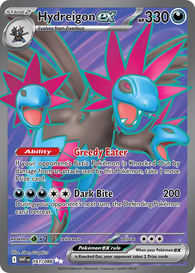 161/086 Hydreigonex WHT Ultra Rare