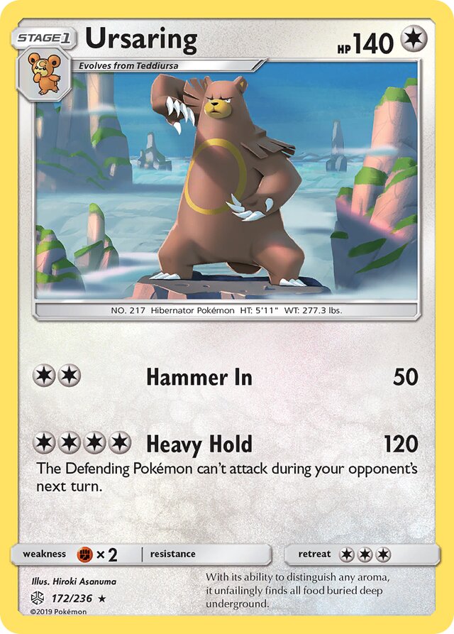 172/236 Ursaring CEC Rare