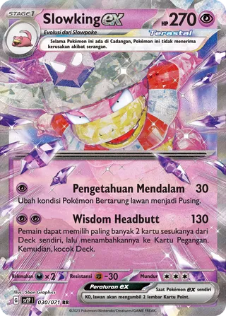 Slowking ex (Snow Hazard 030/071)