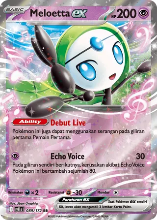Meloetta ex (Black & White 089/172)