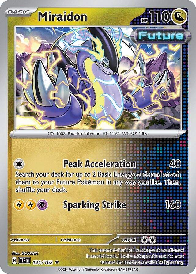 121/162 Miraidon TEF Rare