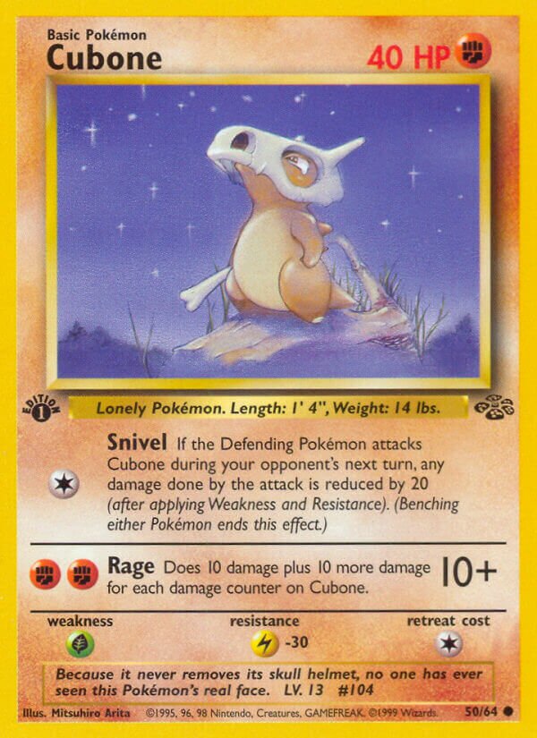 Cubone Jungle 50/64 Common