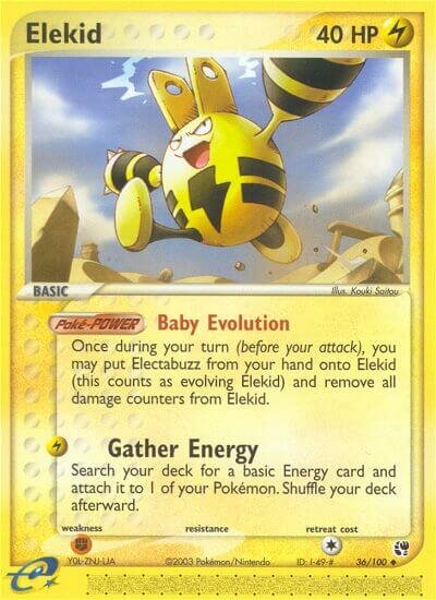 36/100 Elekid SS Uncommon