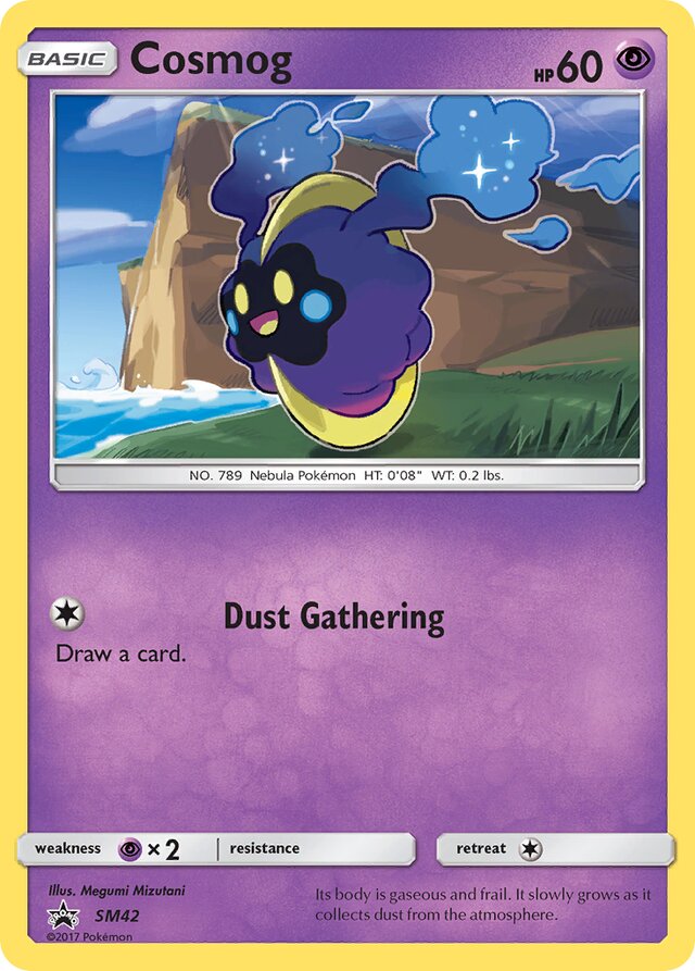 Cosmog SM Black Star Promos SM42 PROMO