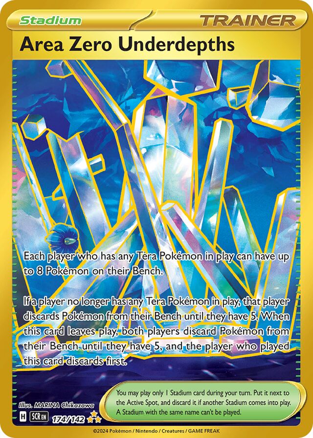 Area Zero Underdepths Stellar Crown 174/142 Hyper Rare