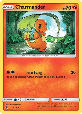 Charmander (Dragon Majesty 1/70)