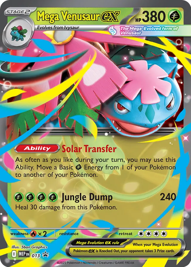 13 Mega Venusaur ex PROMO