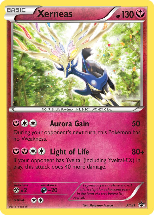 Xerneas XY Black Star Promos XY31 PROMO