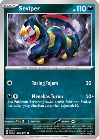 Seviper (Triplet Beat 056/073)