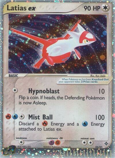 Latias ex Dragon 93/97 Rare Holo ex