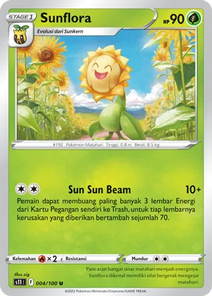 Sunflora (Lost Abyss 004/100)