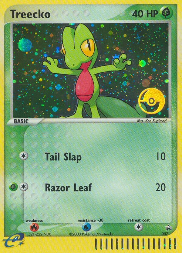 Treecko [POP logo] Nintendo Promos 7 PROMO