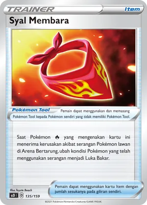 Burning Scarf (Strength V Starter Deck 135/159)