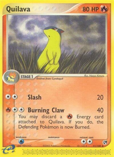 51/100 Quilava SS Uncommon
