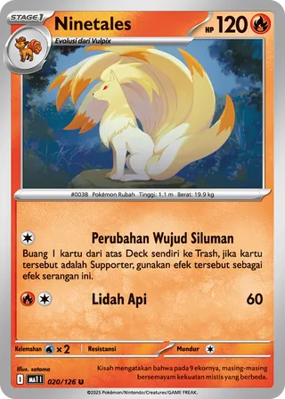 Ninetales (Mega Evolution 020/126)