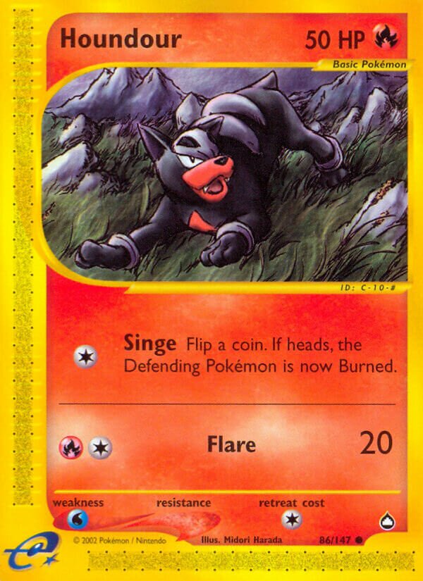 86/147 Houndour AQ Common