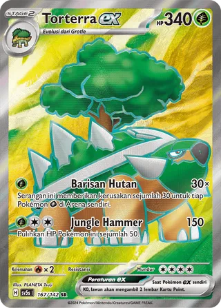 Torterra ex (Ace Paradox 167/142)