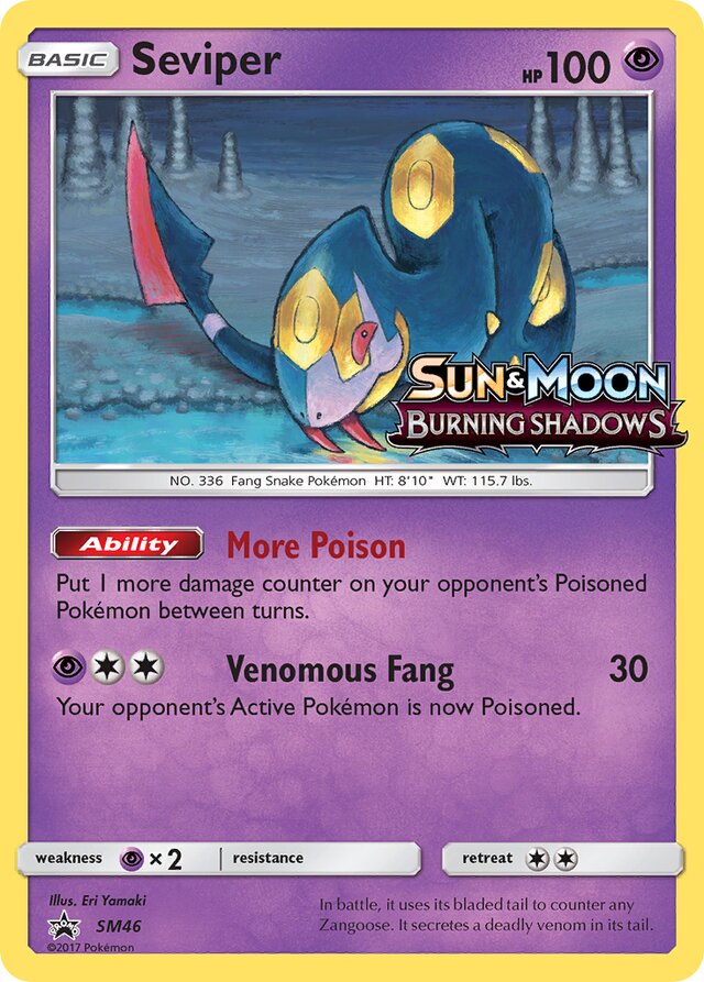 Seviper SM Black Star Promos SM46 PROMO