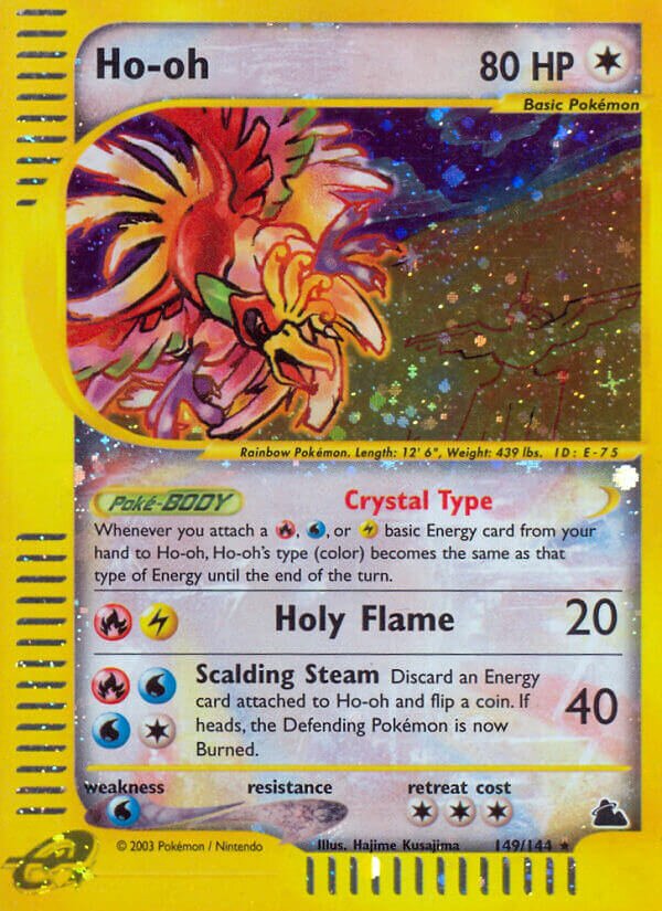 149/144 Ho-Oh SK Rare Holo