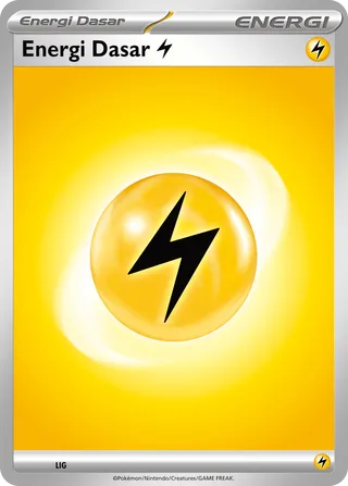 Basic Lightning Energy (Miraidon ex Tactics Deck No. 022)
