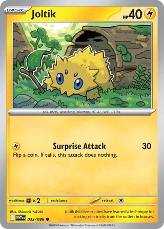 Joltik (White Flare 033/086)