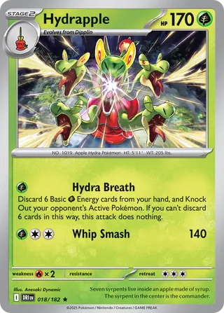 Hydrapple (Destined Rivals 018/182)