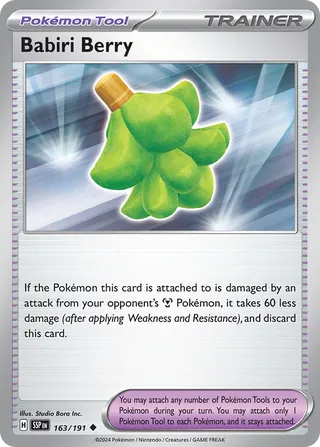 Babiri Berry (Surging Sparks 163/191)