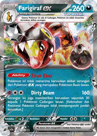Farigiraf ex (Ace Paradox 092/142)