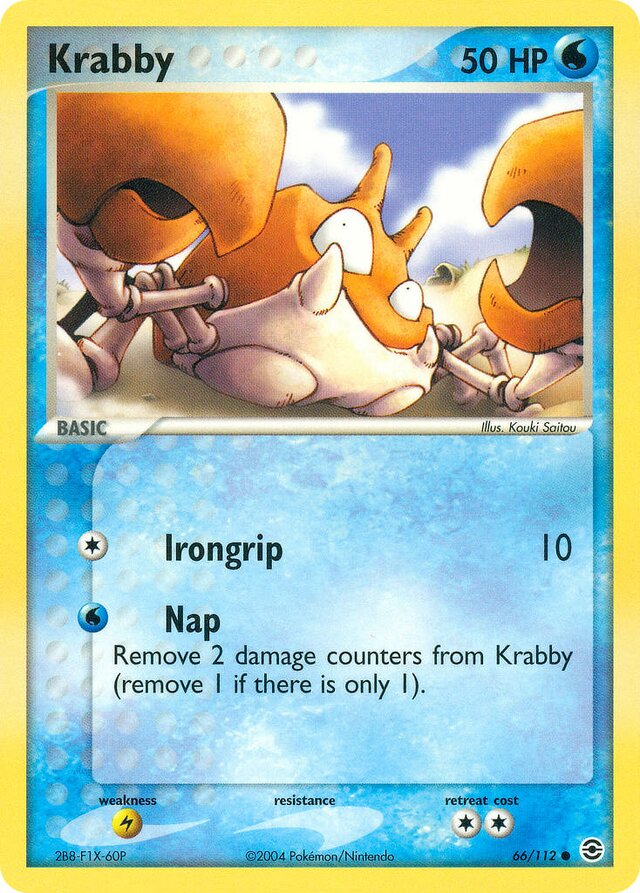 66/112 Krabby RG Common
