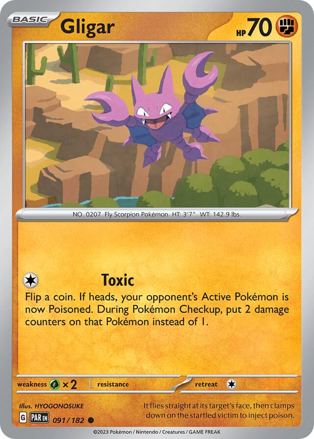 Gligar Paradox Rift 091/182 Common