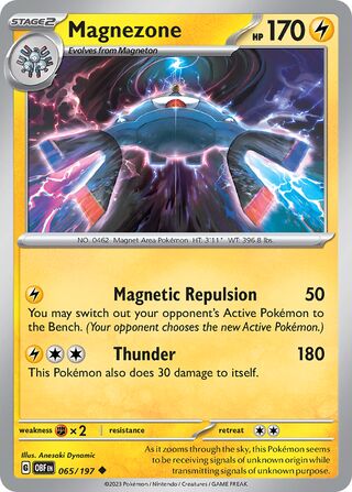 Magnezone (Obsidian Flames 065/197)