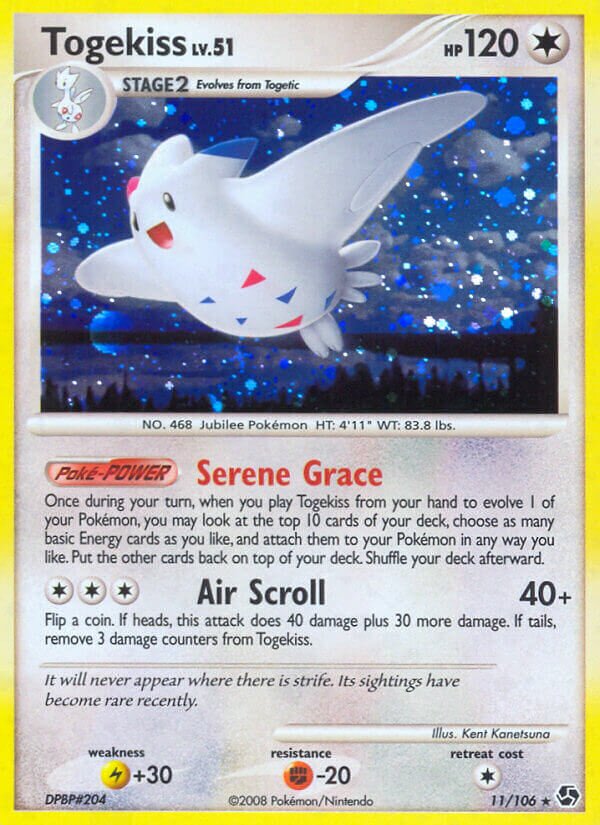 Togekiss Great Encounters 11/106 Rare Holo