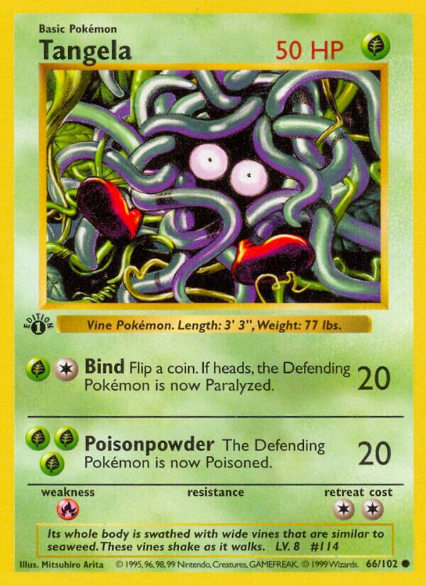 Tangela Base 66/102 Common