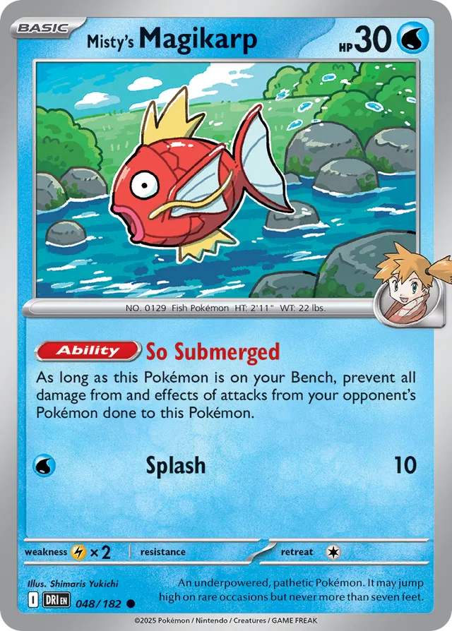 Misty's Magikarp Destined Rivals 048/182 Common