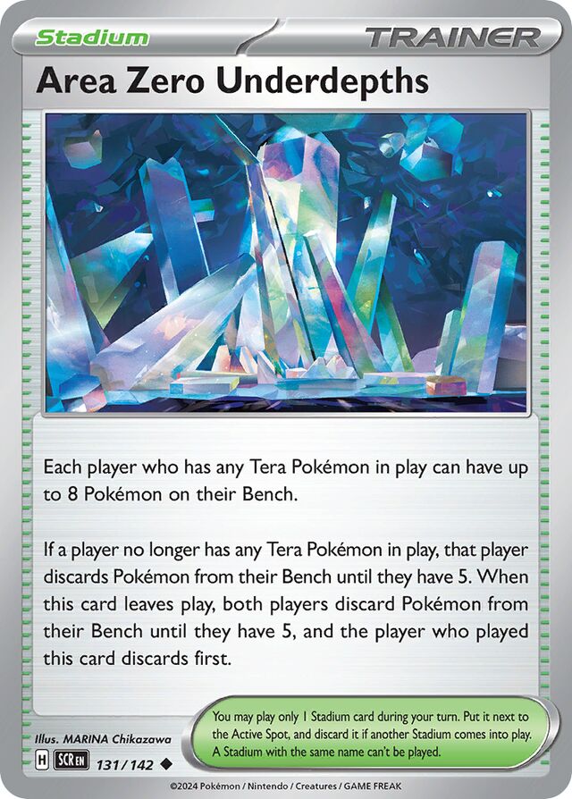 Area Zero Underdepths Stellar Crown 131/142 Uncommon