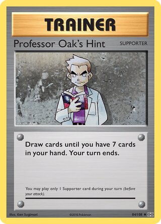 Professor Oak's Hint (Evolutions 84/108)