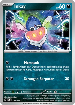 Inkay (Shadowy Threats 104/164)