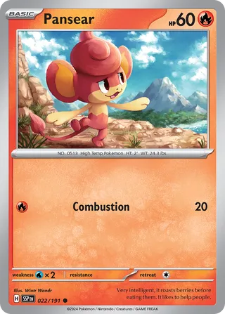 Pansear (Surging Sparks 022/191)