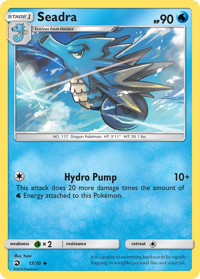 Seadra Dragon Majesty 17/70 Uncommon